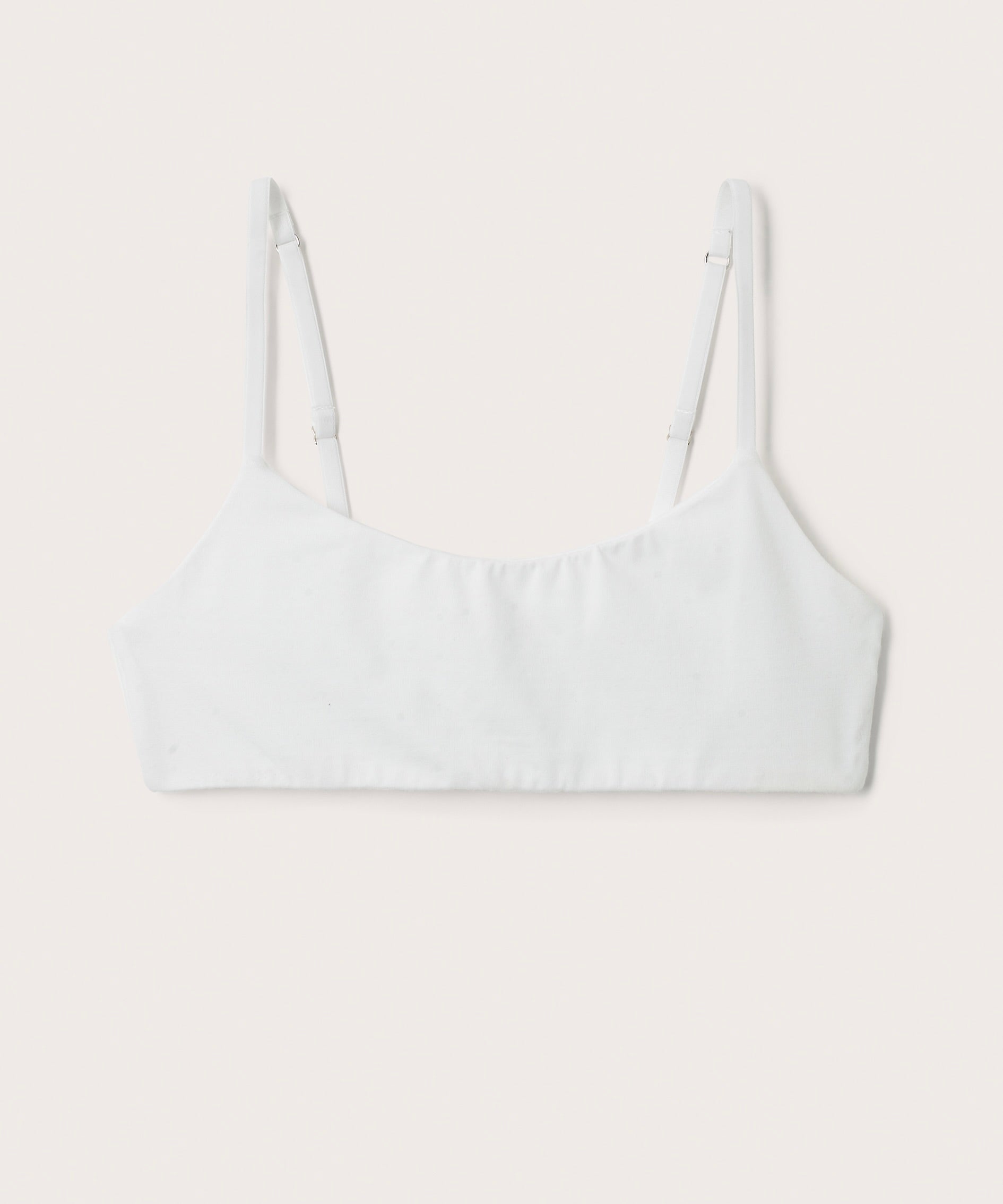 Simple Crop Top (White)