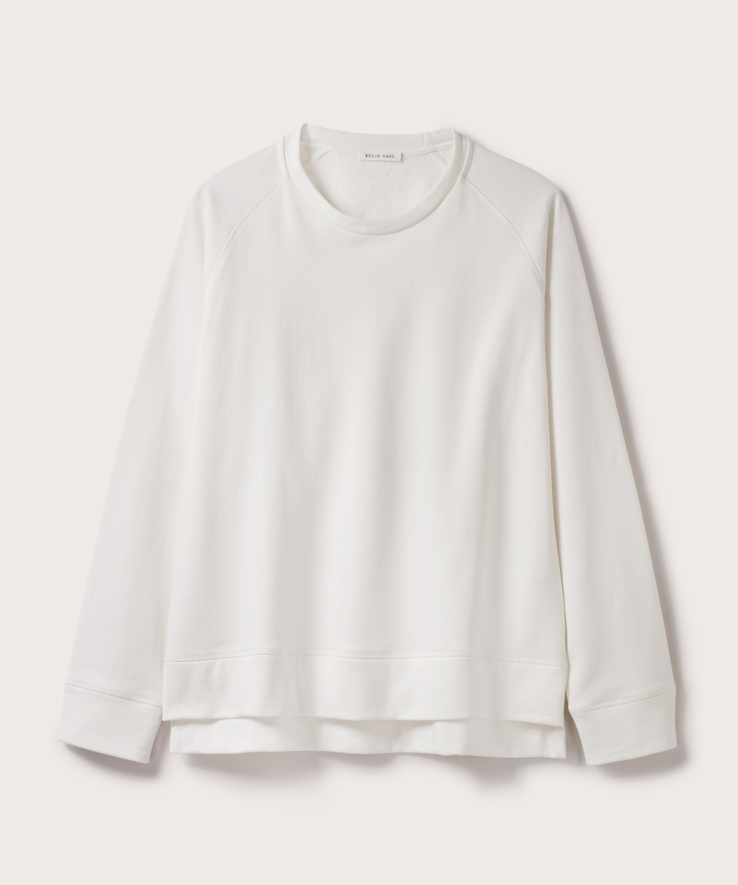 Raglan Sweatshirt - Natural White – Boujo Hake