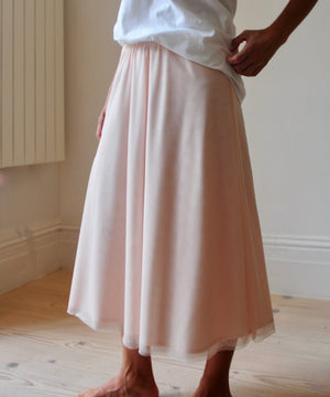 Boujo-hake-mesh-skirt-dead-stock-sustainable-ballet-skirt-pink-salt