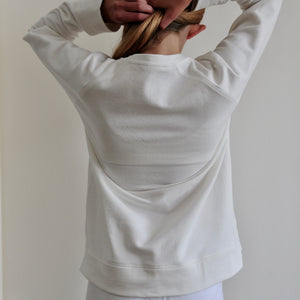 Raglan Sweatshirt - Natural White